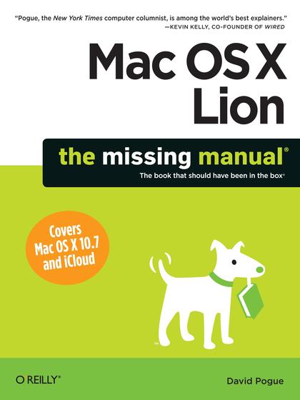 Mac OS X Lion The Missing Manual