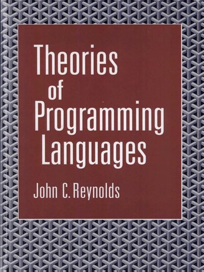 Theories of Programming Languages