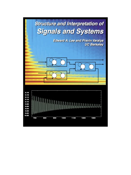 Structure and Interpretation of Signals and Systems