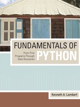 Fundamentals of Python: From First Programs Through Data Structures