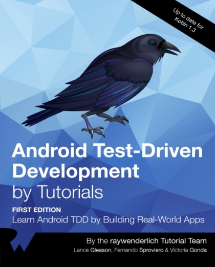 Android Test-Driven Development by Tutorials
