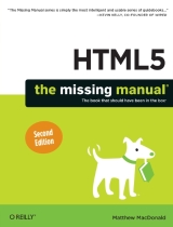 HTML5 the missing manual 2nd Edition
