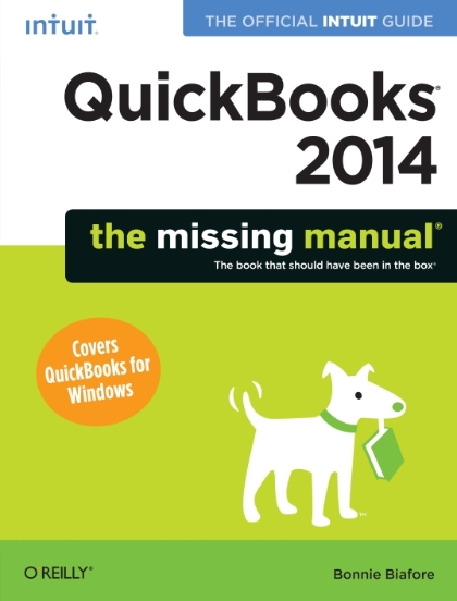 QuickBooks 2014 the missing manual