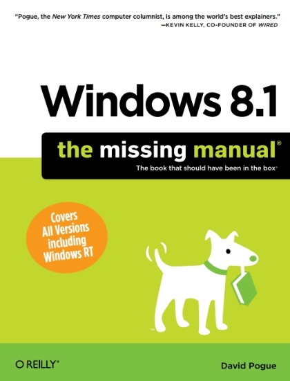Windows 8.1 the missing manual