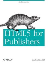 HTML5 for Publishers