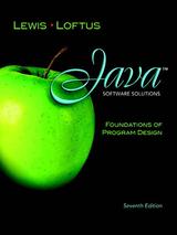 Java Software Solutions: Foundation of Program Design 7th Edition