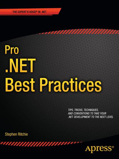 Pro .NET Best Practices