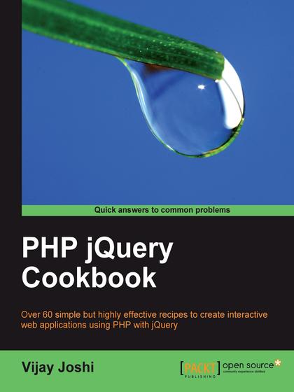 PHP jQuery Cookbook